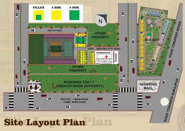 Layout Plan ashoka-greens Layout Plan