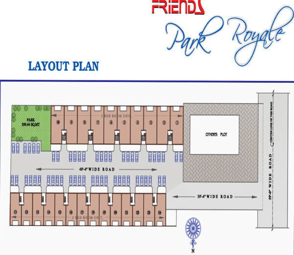 park royale Layout Plan