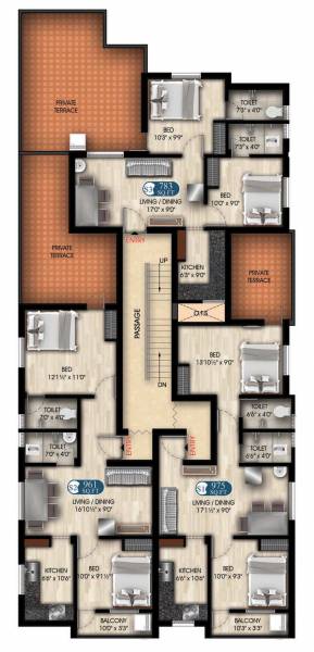  passion Cluster Plan for 2nd Floor