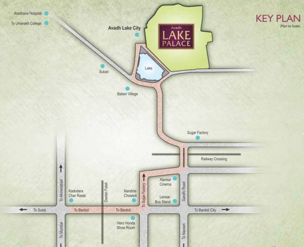 Location Plan lake-palace Location Plan