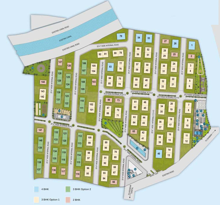  dream villa Layout Plan