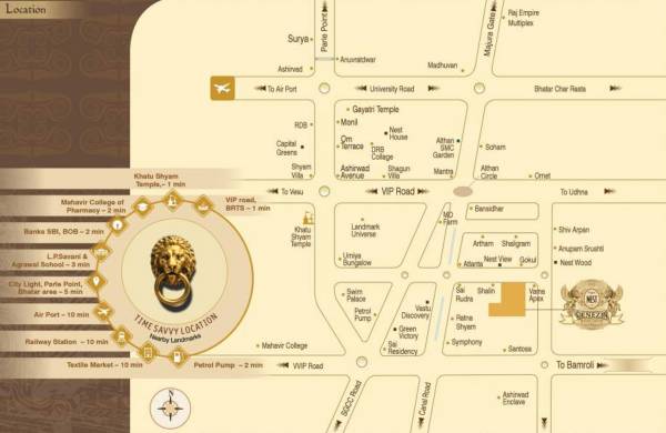 Images for Location Plan of Happy Home Nest Venezia Images for Location Plan of Happy Home Nest Venezia