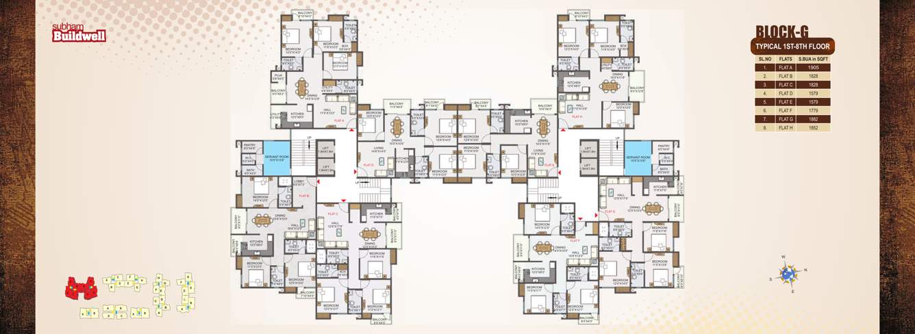  buildwell Block A Cluster Plan