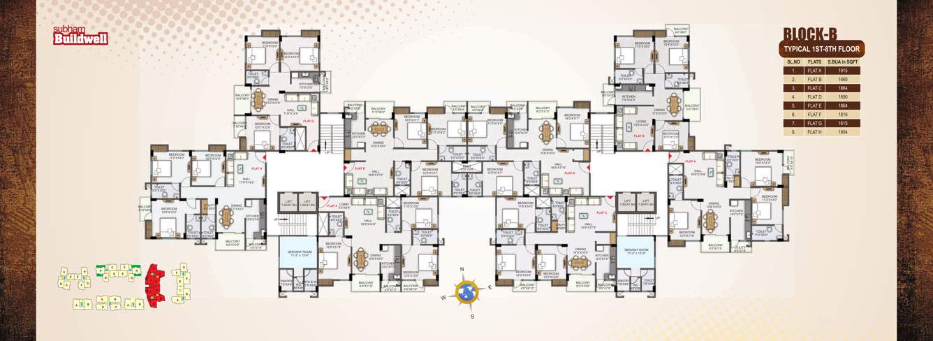  buildwell Block B Cluster Plan