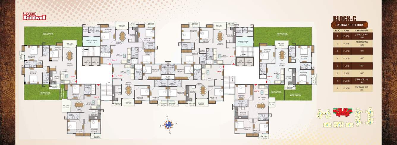  buildwell Block C Cluster Plan