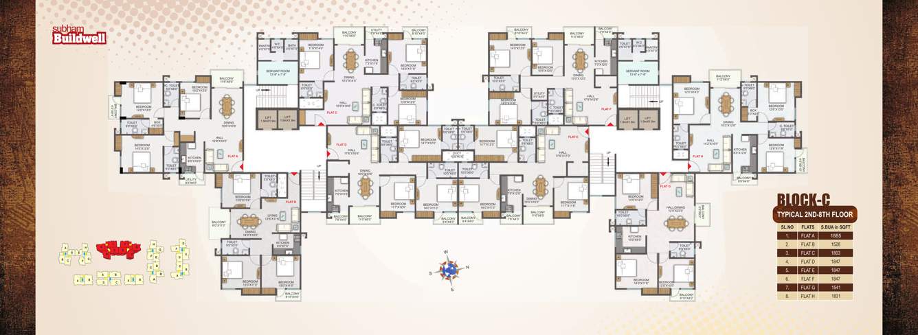  buildwell Block D Cluster Plan