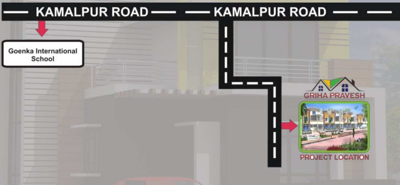  griha pravesh Location Plan