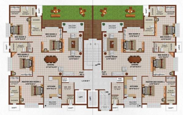  santushti B Cluster Plan