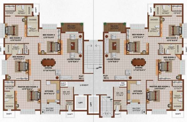  santushti B Cluster Plan