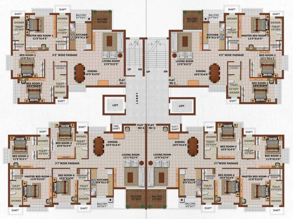  santushti C Cluster Plan