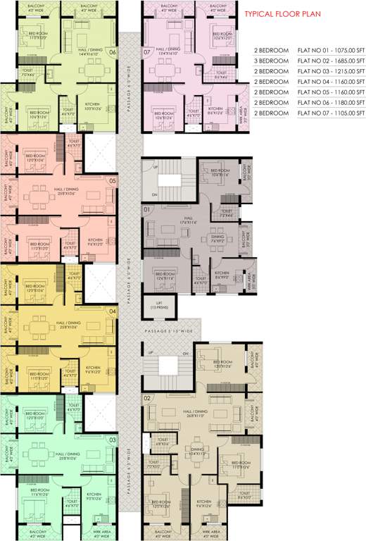 Images for Cluster Plan of Yamuna Homes Ganga Yamuna