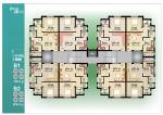 Cluster Plan for Typical Floor  sakar-township Cluster Plan for Typical Floor