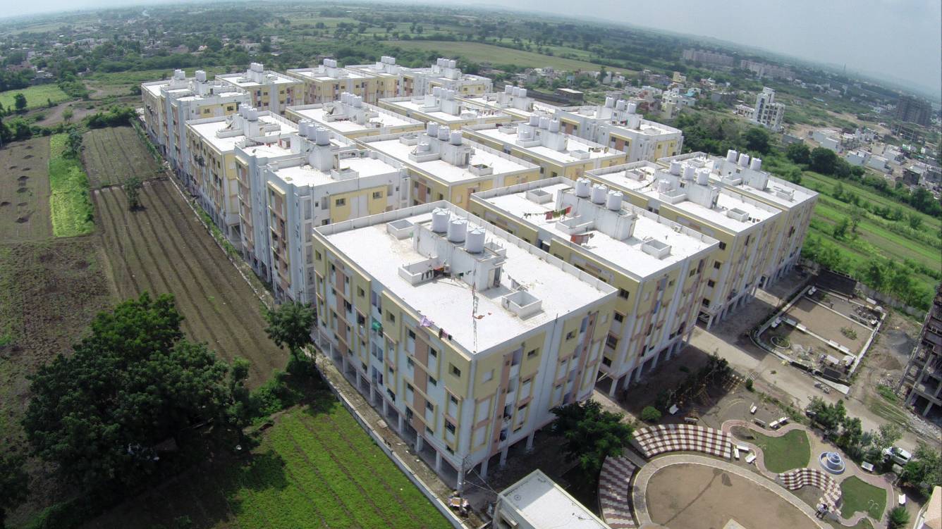 Elevation dummy Swapna Srushti Horizon Sakar Township