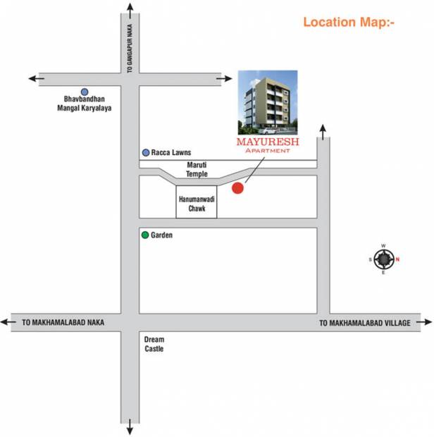 Images for Location Plan of Mayuresh Shaantai Apartment