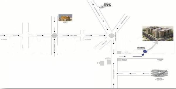  highend-amritsar Location Plan