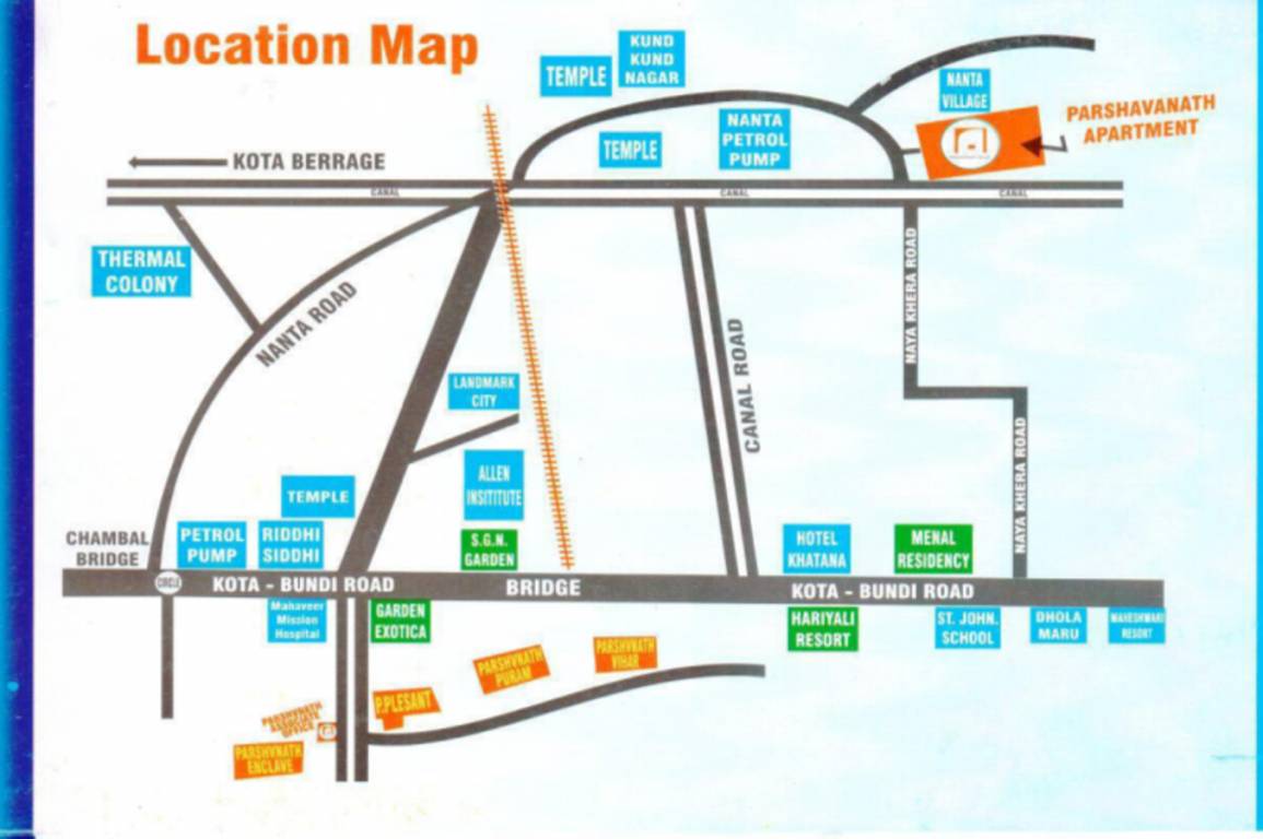 Images for Location Plan of Pranati Parshavnath Apartments