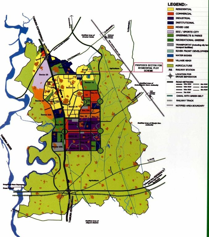  individual residential plots Master Plan