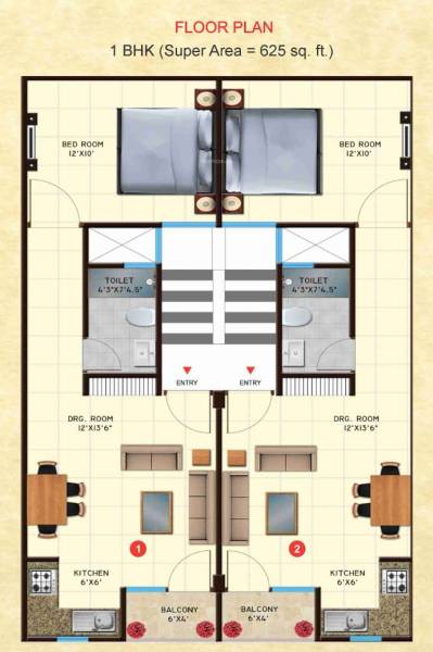  vintage-paradise Block A Cluster Plan