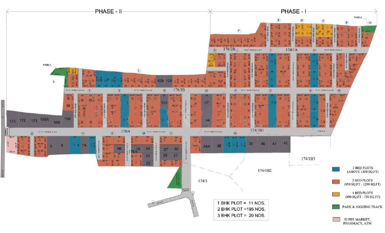 lotus villas Master Plan