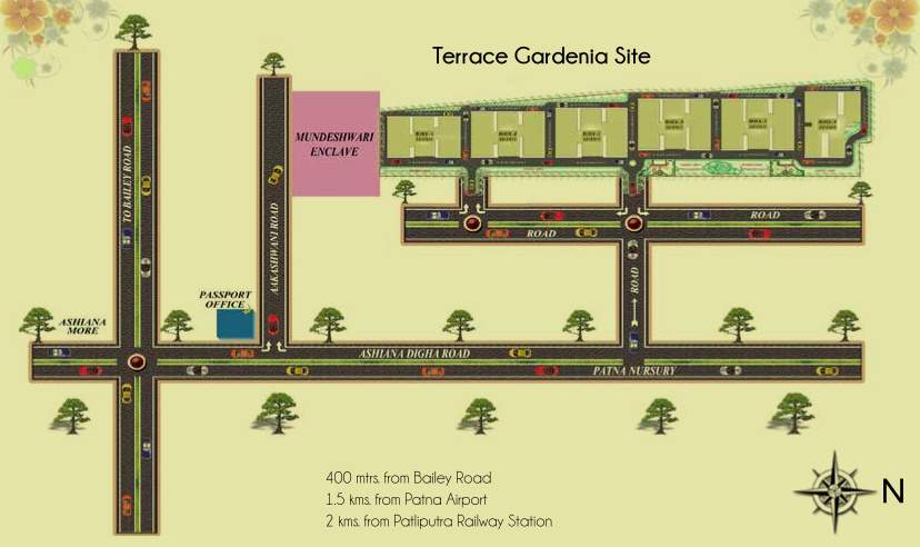  terrace gardenia Location Plan