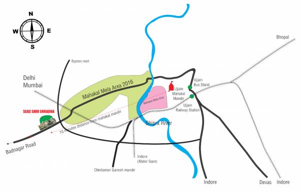  shiv-shradha Location Plan