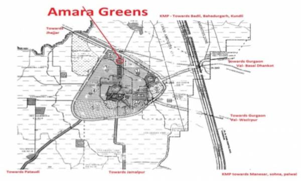  amaya-greens Location Plan
