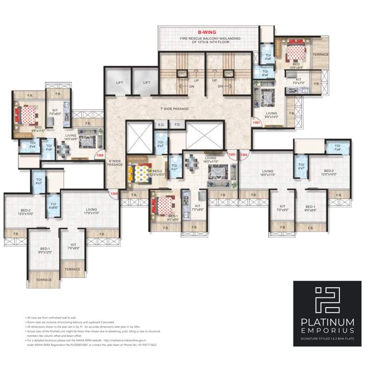  emporius Platinum Emporius Cluster Plan