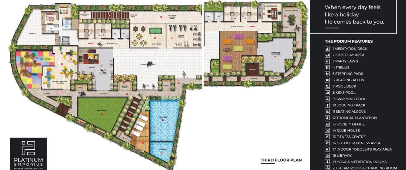  emporius Platinum Emporius Cluster Plan for 3rd Floor