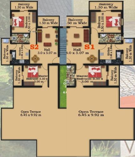 Images for Cluster Plan of Megha Structure Church View Residency