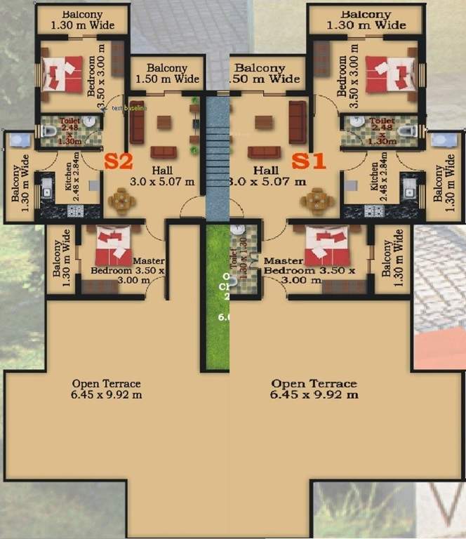 Images for Cluster Plan of Megha Structure Church View Residency