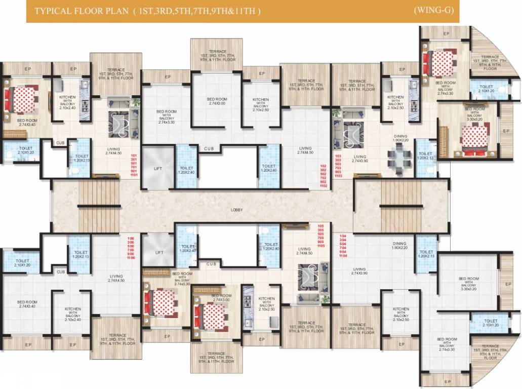 Images for Cluster Plan of Soham Precious Harmony