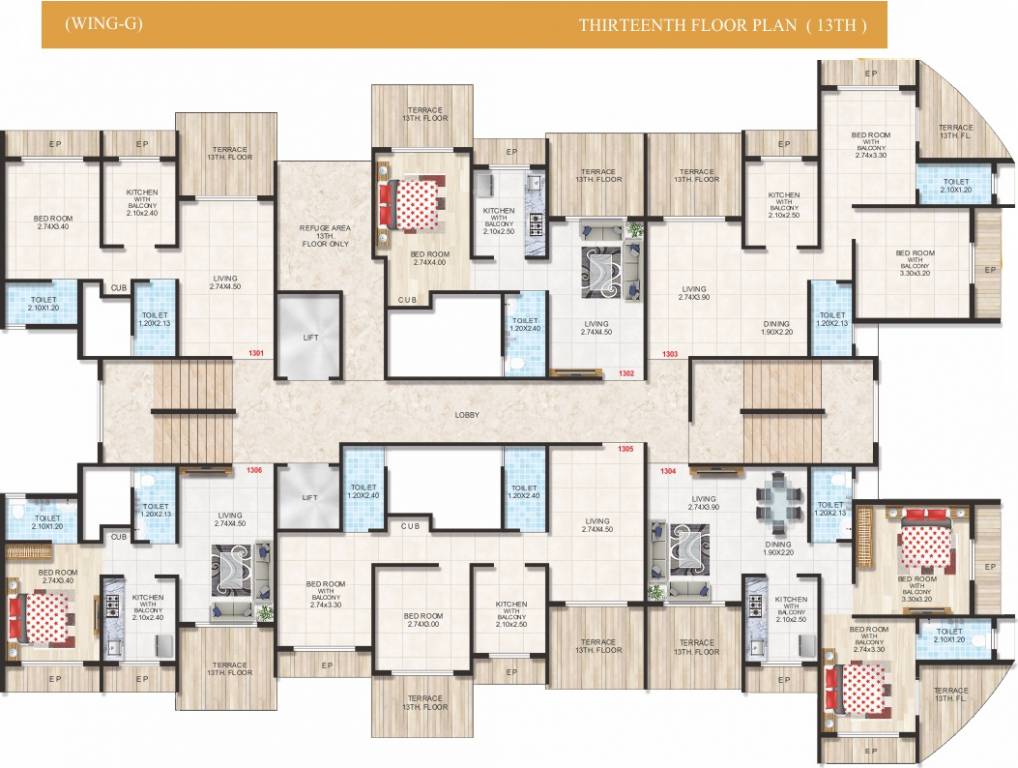 Images for Cluster Plan of Soham Precious Harmony