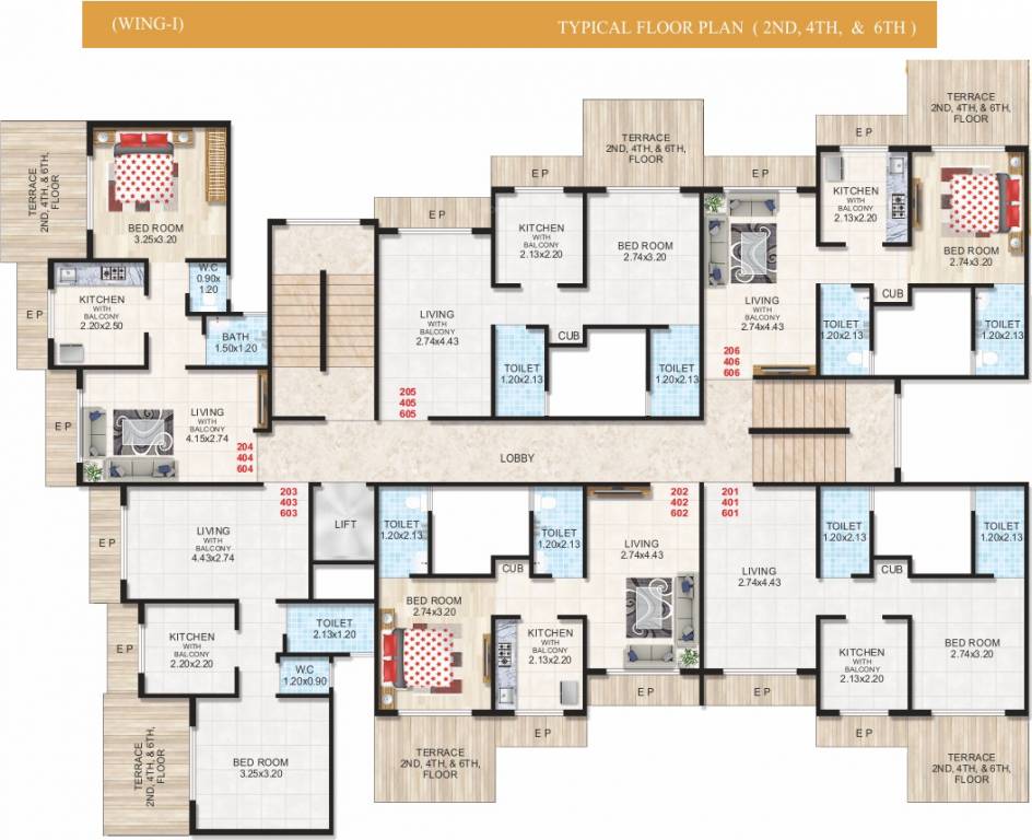 Images for Cluster Plan of Soham Precious Harmony