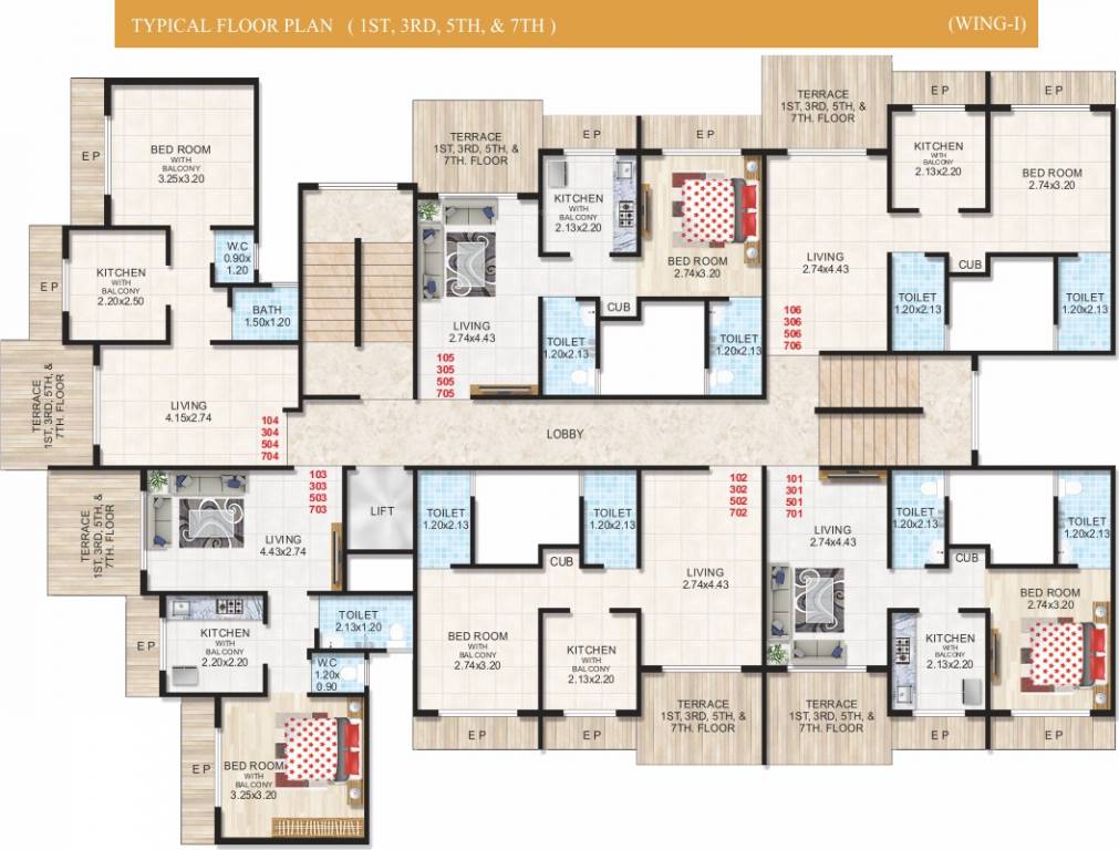 Images for Cluster Plan of Soham Precious Harmony
