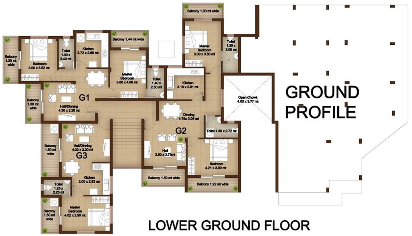 Images for Cluster Plan of Megha Mother Agnes Field View