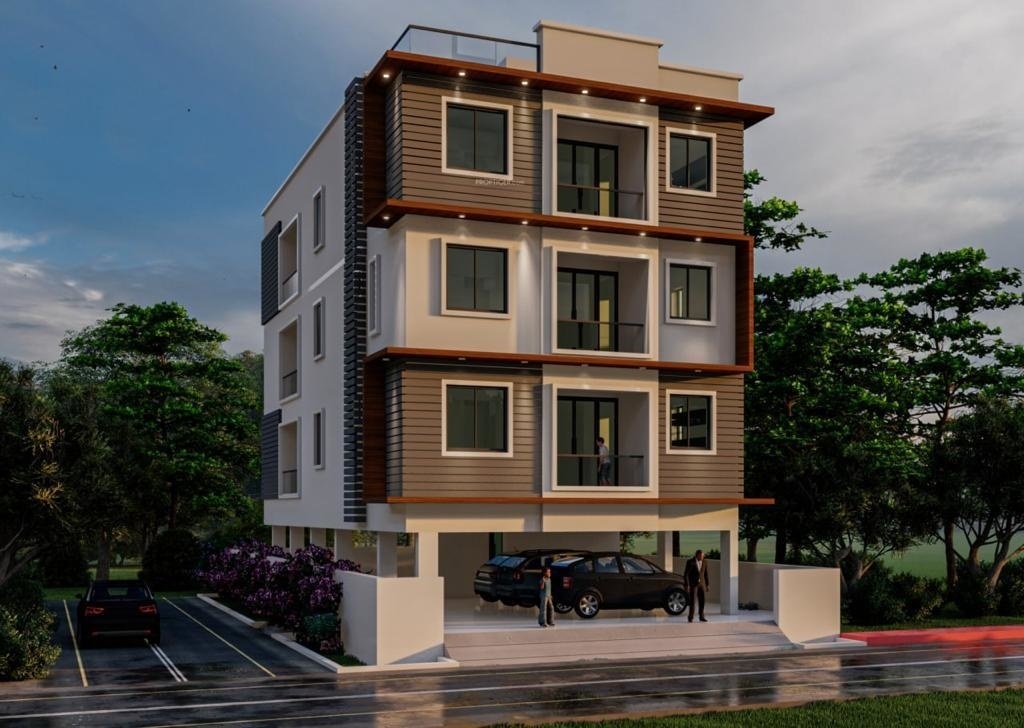  corner house Elevation