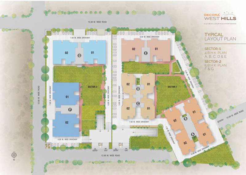 Images for Layout Plan of Decora West Hills