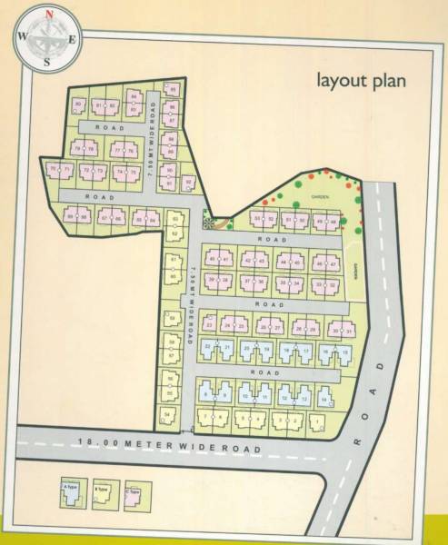  nilamber-villa Layout Plan