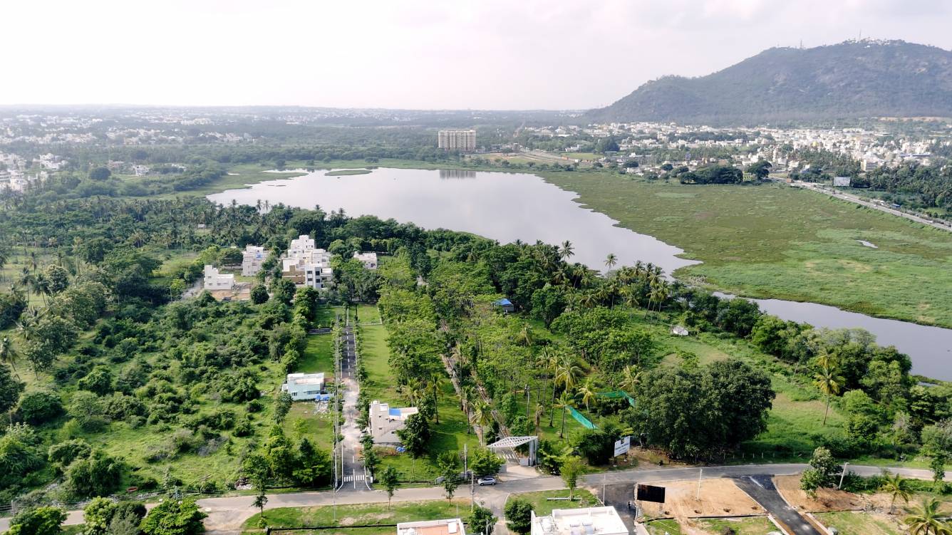 krithika lake view Elevation