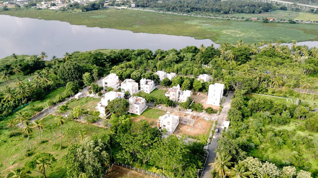 krithika lake view Elevation