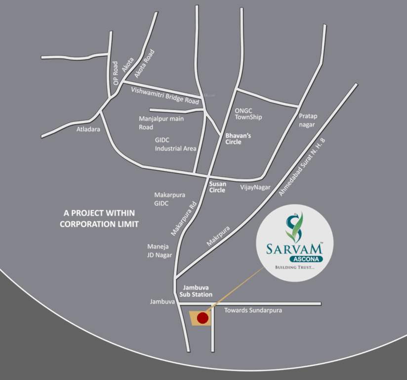  ascona Location Plan