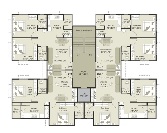  sanidhya Block A Cluster Plan