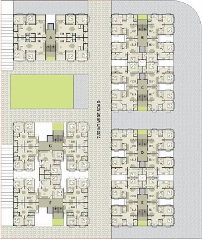 Images for Layout Plan of Soham Sanidhya