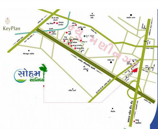  sanidhya Location Plan