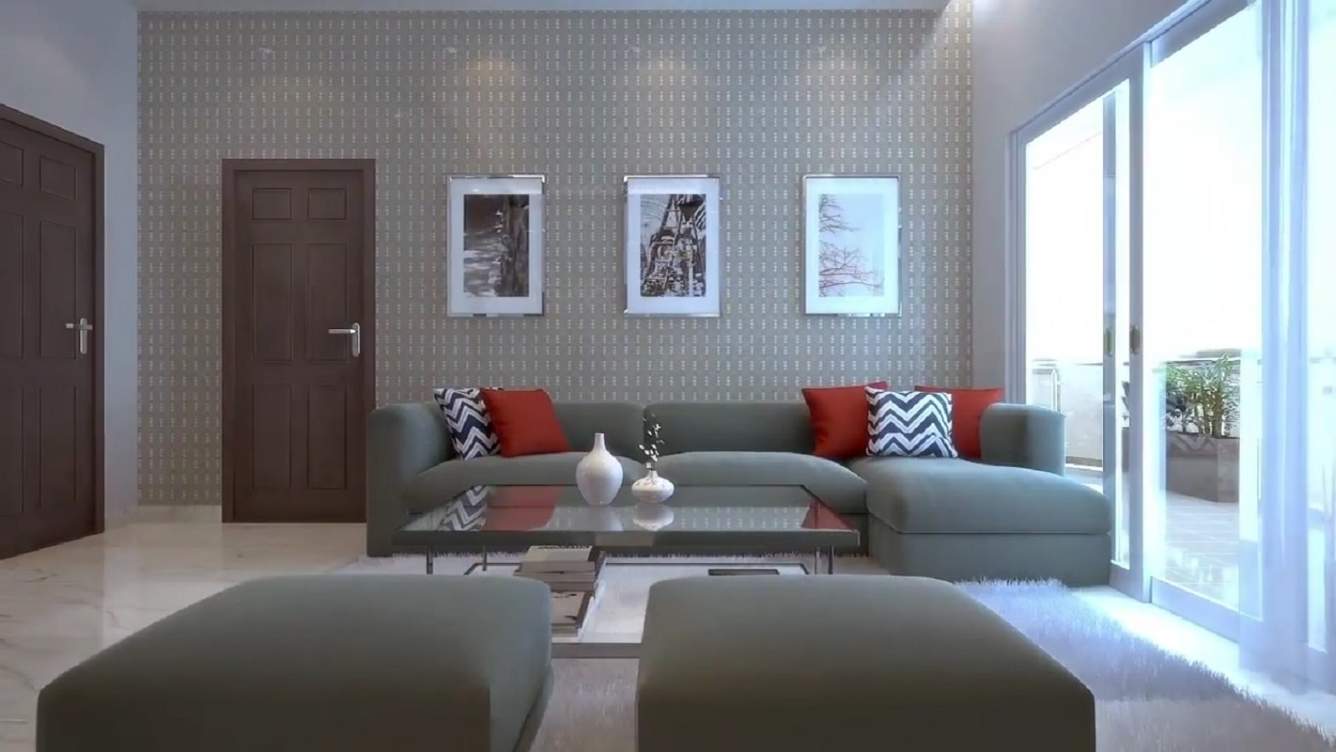 organic golf homes Living Area