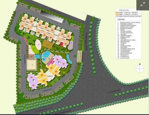  green-orchid Layout Plan