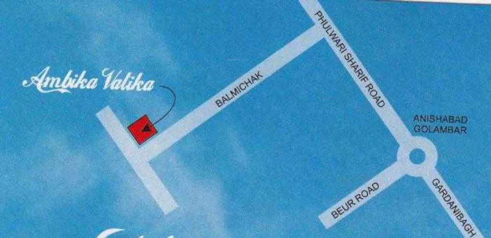  ambika vatika Location Plan