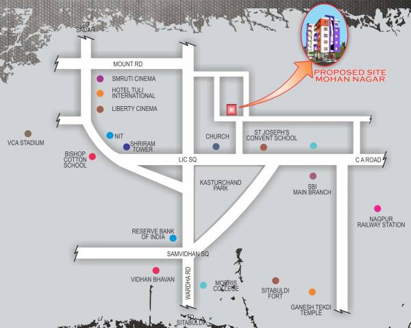 Images for Location Plan of Shewalkar Multani Apartment