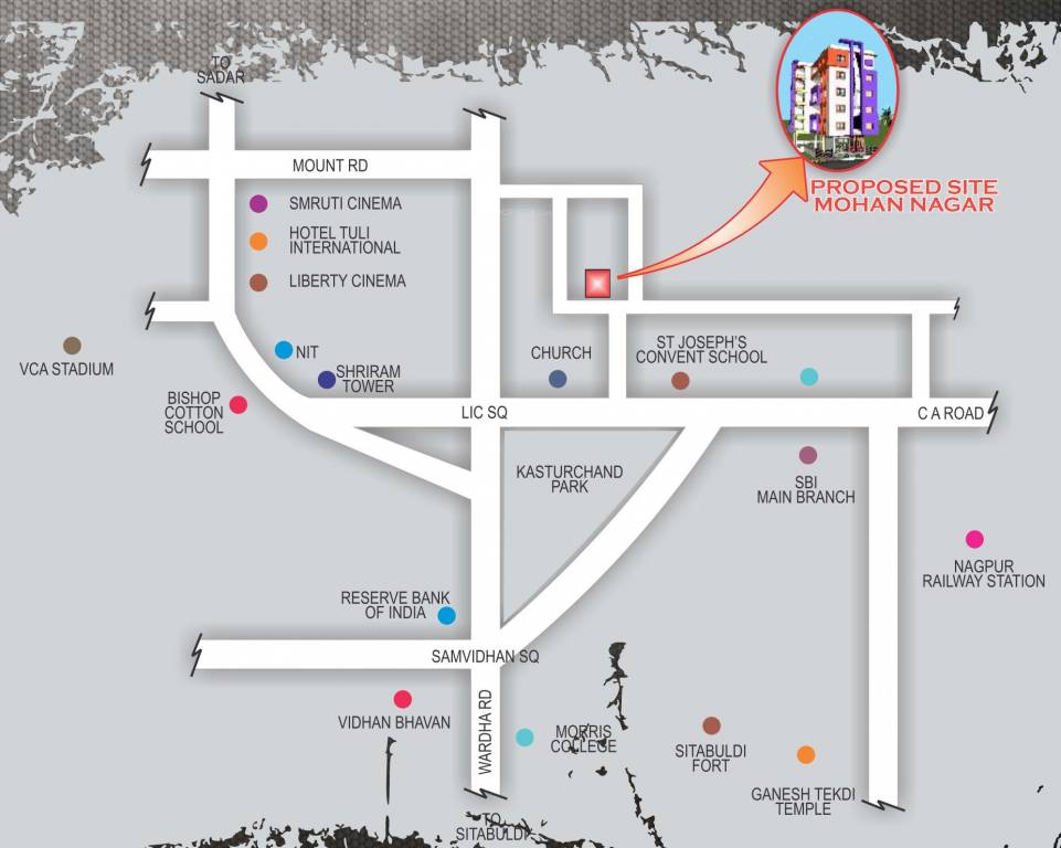 Images for Location Plan of Shewalkar Multani Apartment