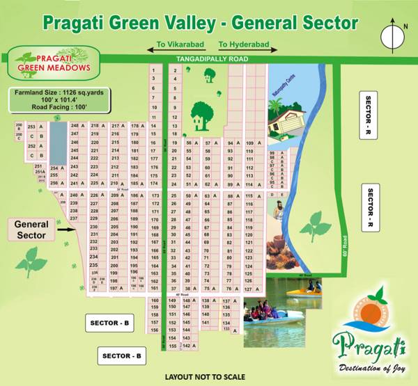 Images for Layout Plan of Pragati Green Valley General Sector